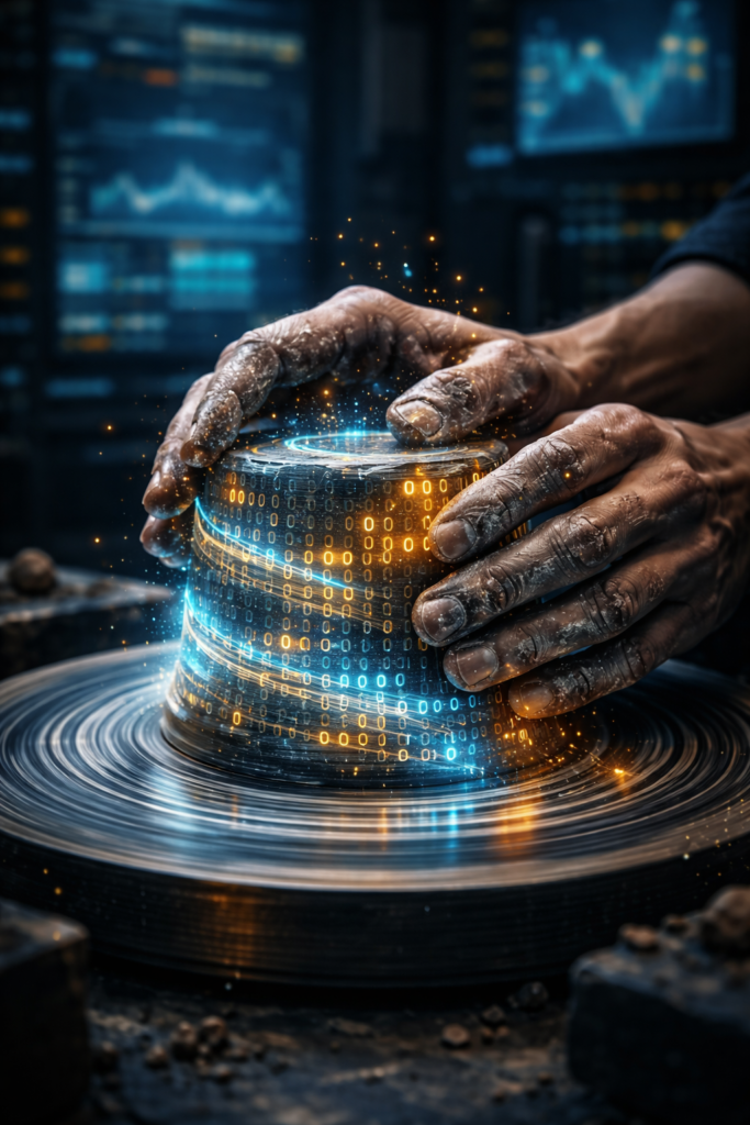 artesano-digital-creando-contenido-ia-valor-humano-2026