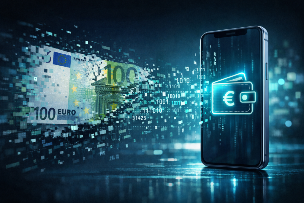 euro digital 2026 fin efectivo privacidad