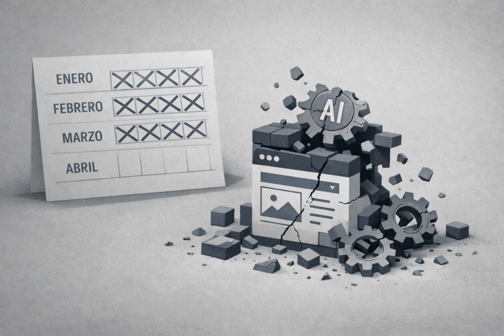 anatomia fracaso negocios ia proyectos digitales 2026