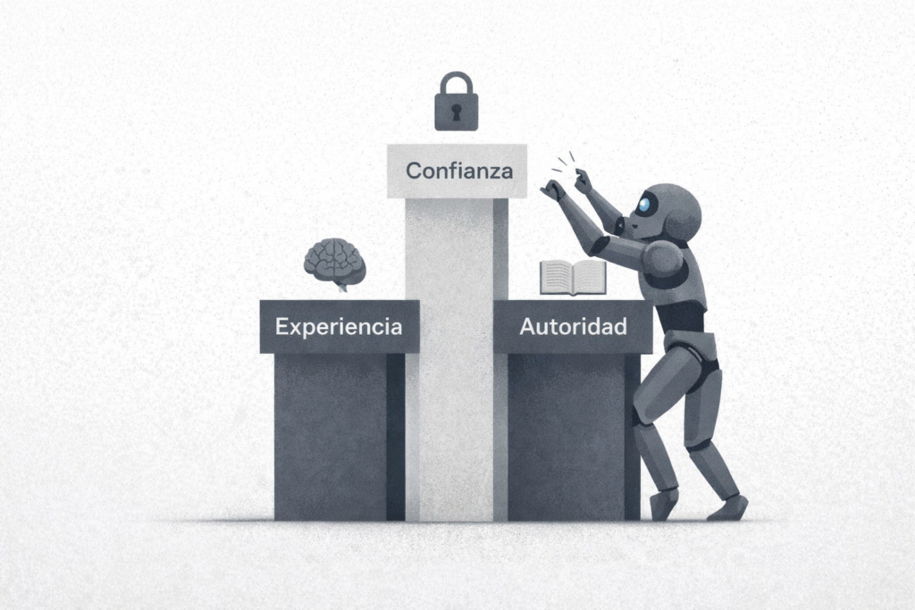 eeat google ia experiencia autoridad confianza seo